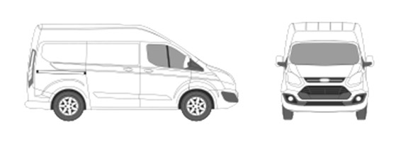 Van decals , Van Graphics and Van signwriting service for medium vans | Deco Studio
