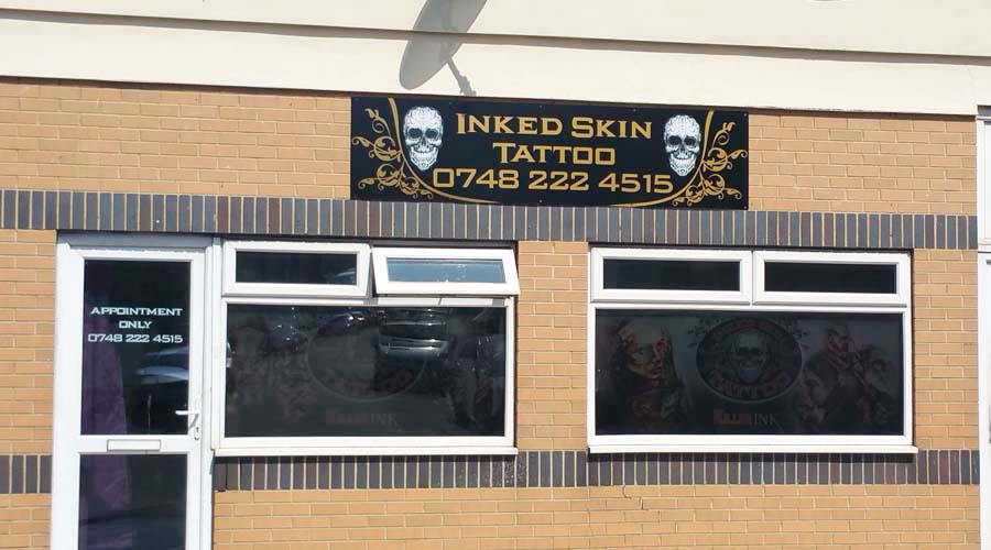 shop fascia board for inked skin tattoo  | Deco Studio